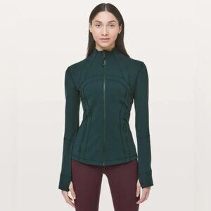 Lululemon Define Jacket Luxtreme Size 14 Teal/Green